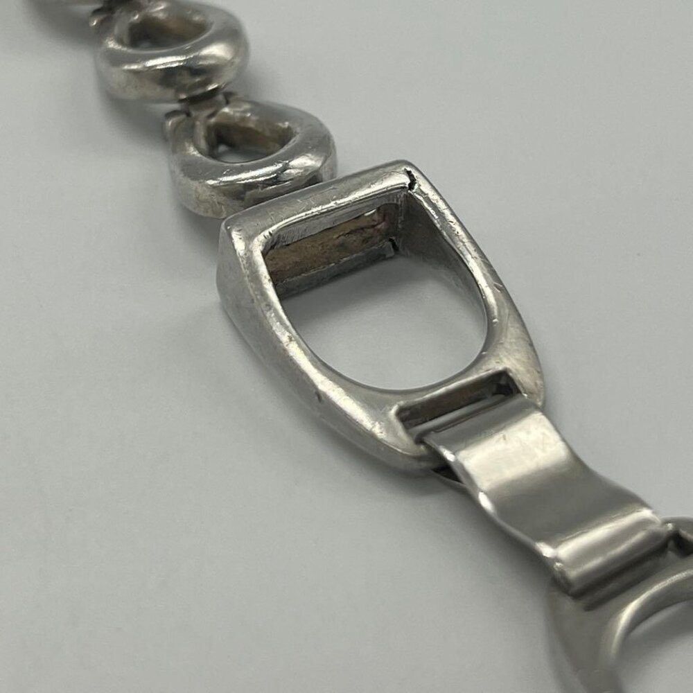 Gucci Horsebit Chain Bracelet SV 925 old - Picture 13 of 15